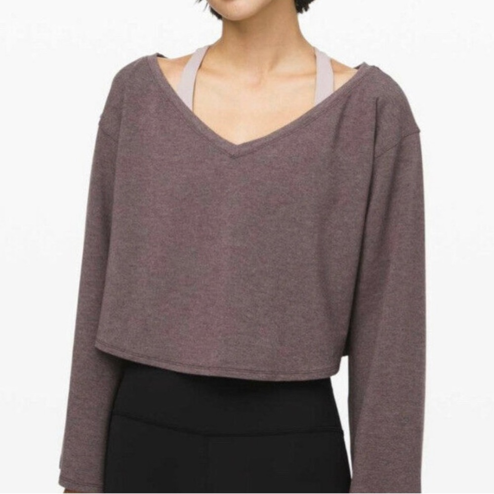 Lululemon Cropped Long Sleeve